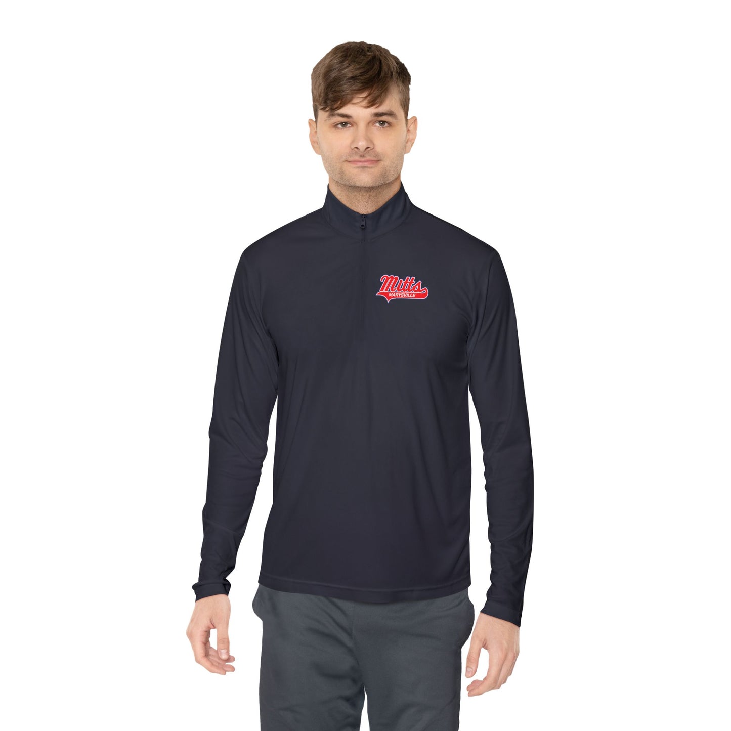 Baseball Quarter-Zip Pullover
