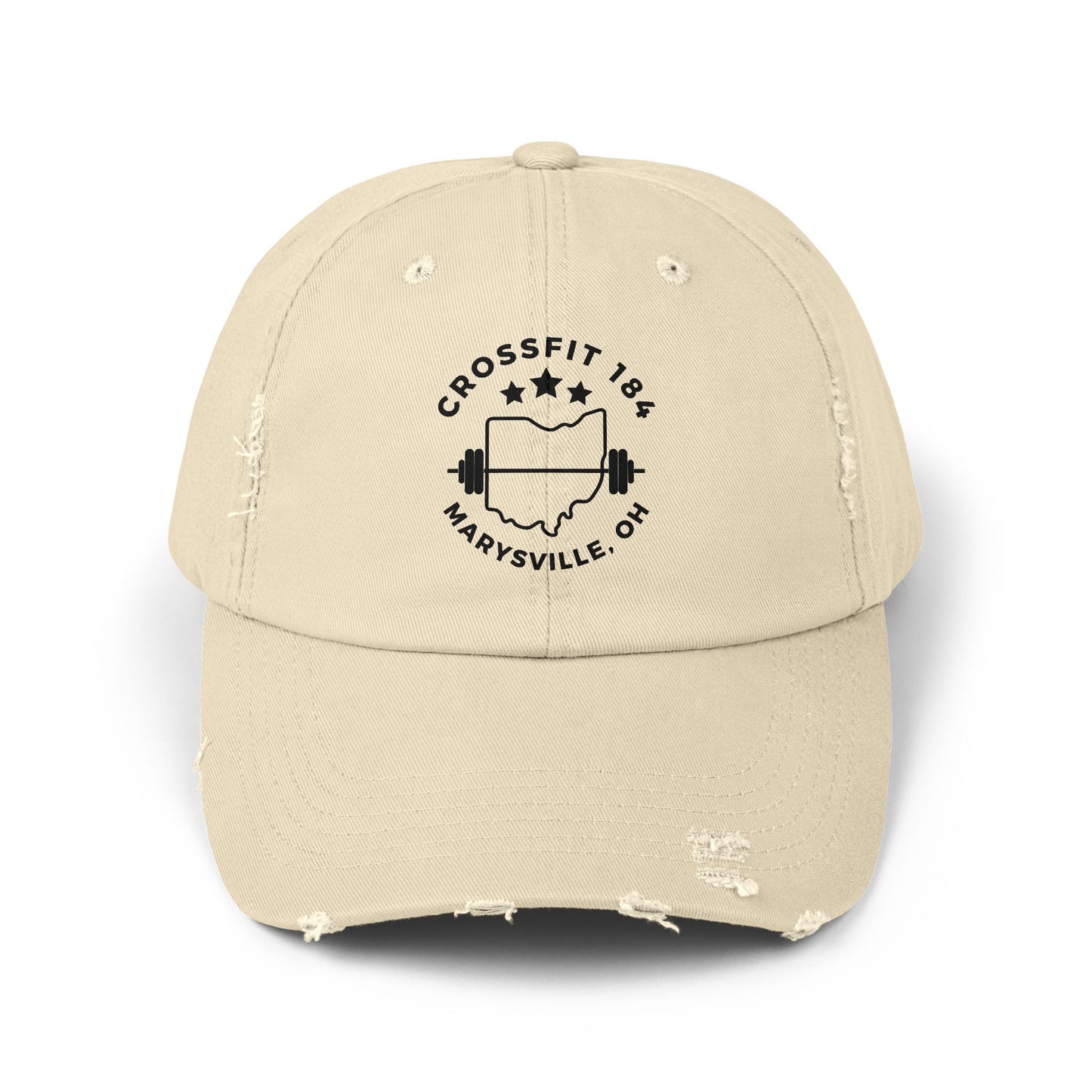 Distressed CrossFit 184 Hat