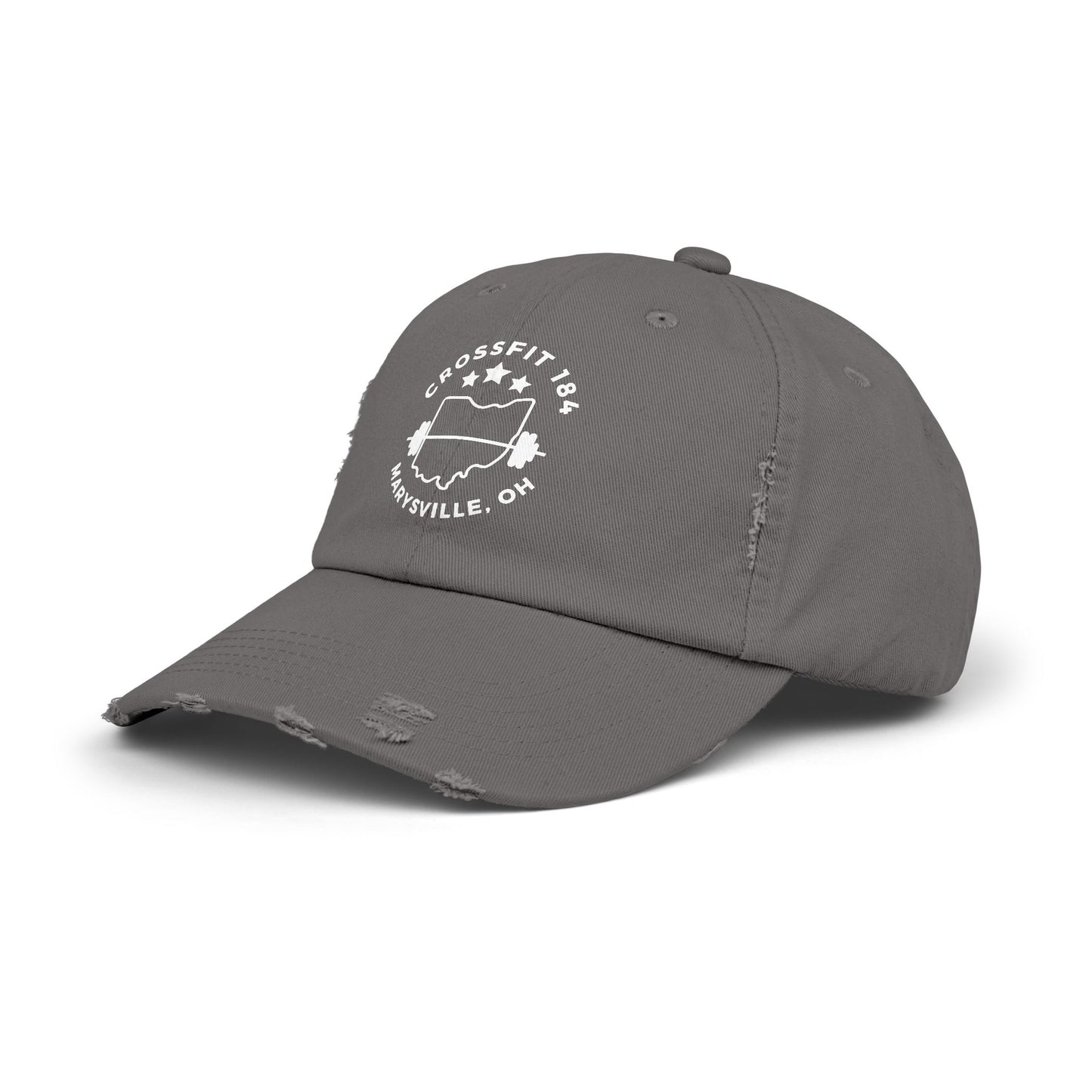 Distressed CrossFit 184 Hat