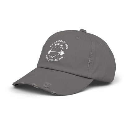 Distressed CrossFit 184 Hat