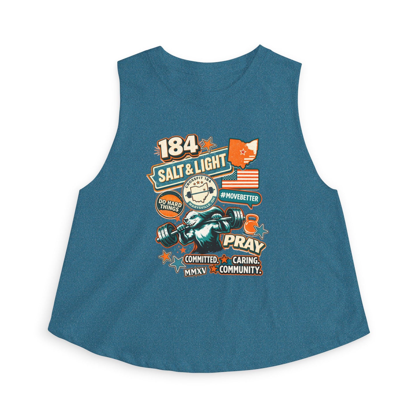 CF184 Sticker Crop Tank