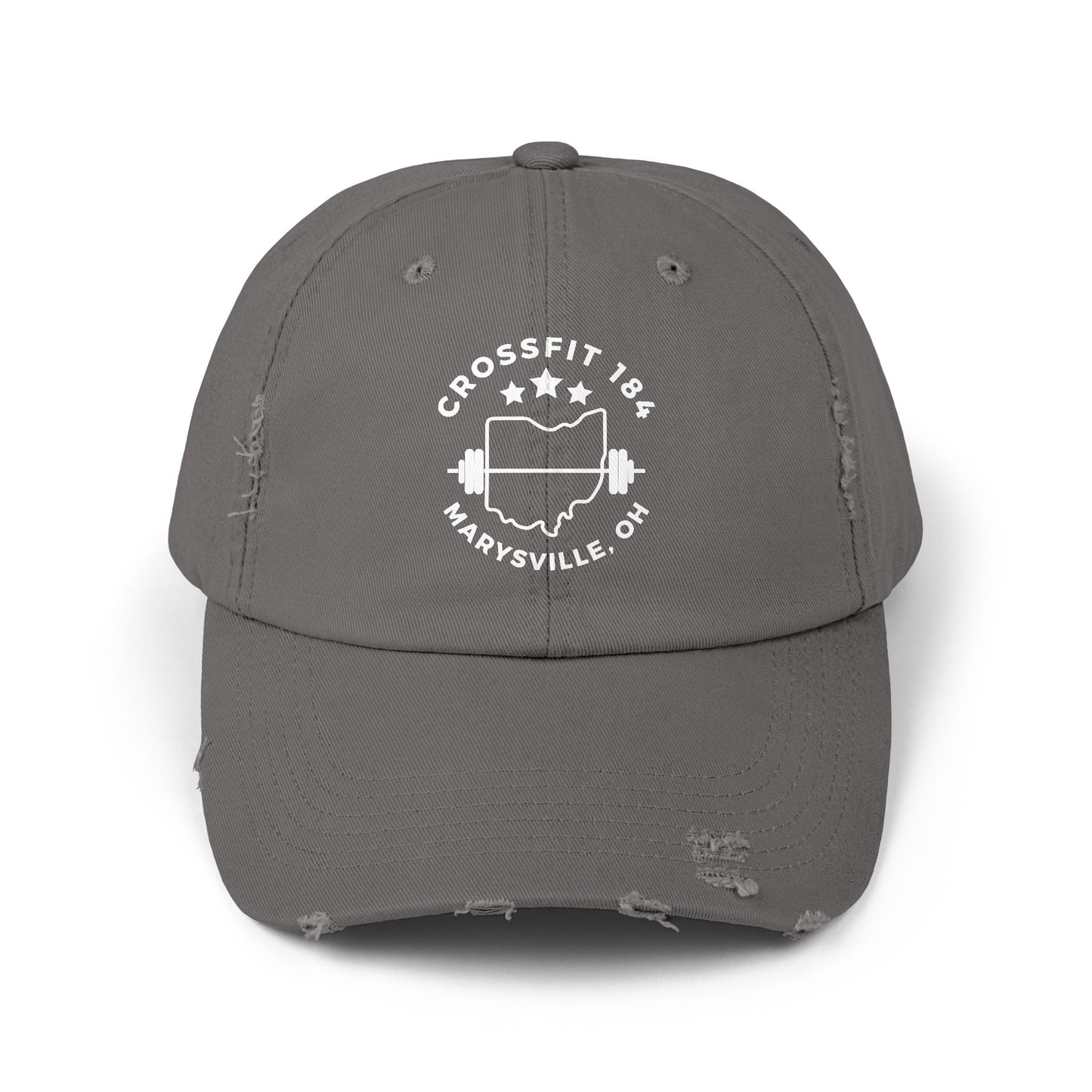 Distressed CrossFit 184 Hat