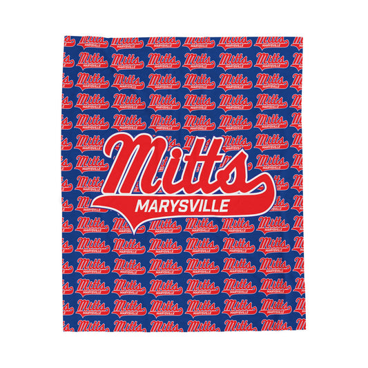 Baseball Plush Blanket