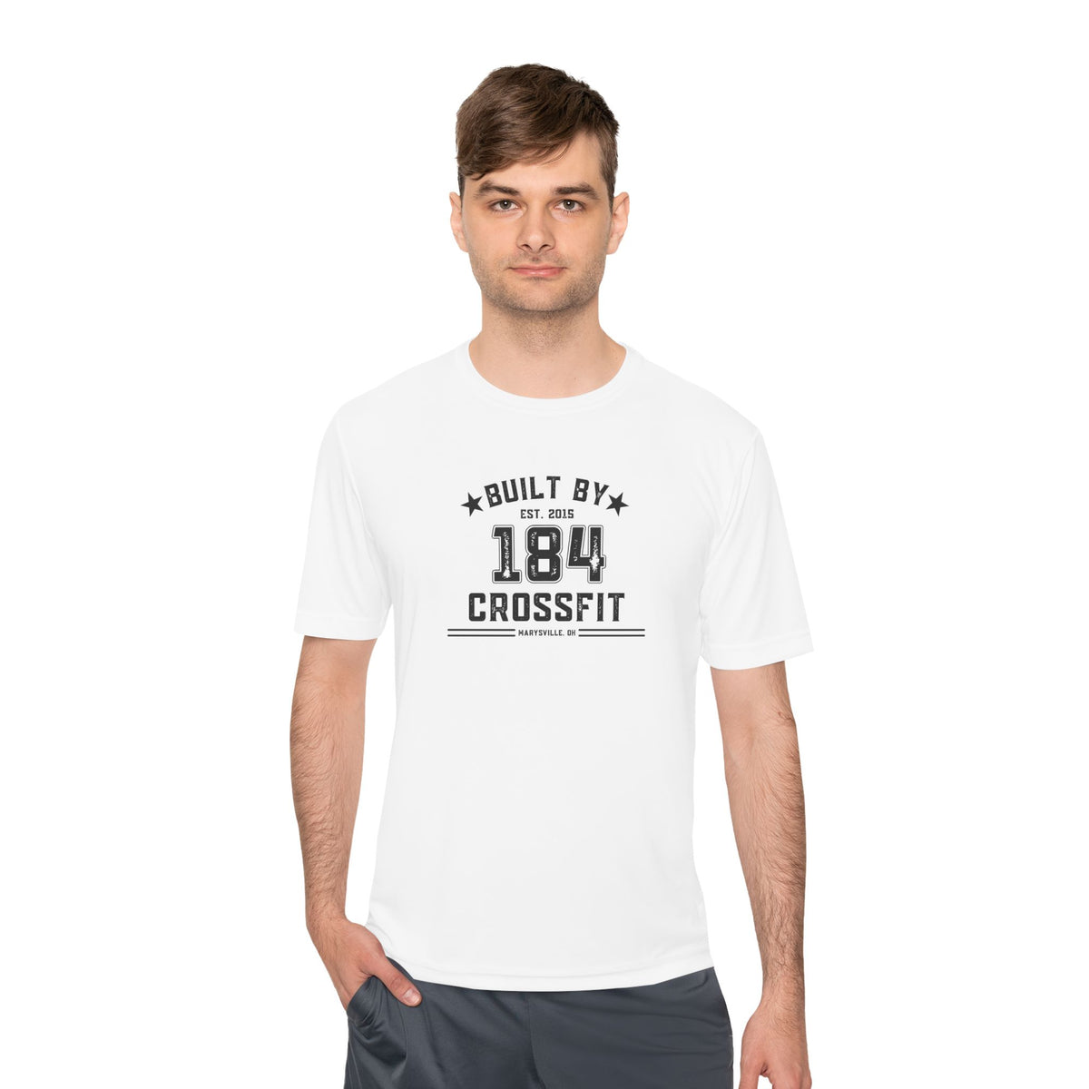 Built Here Moisture Wicking Tee