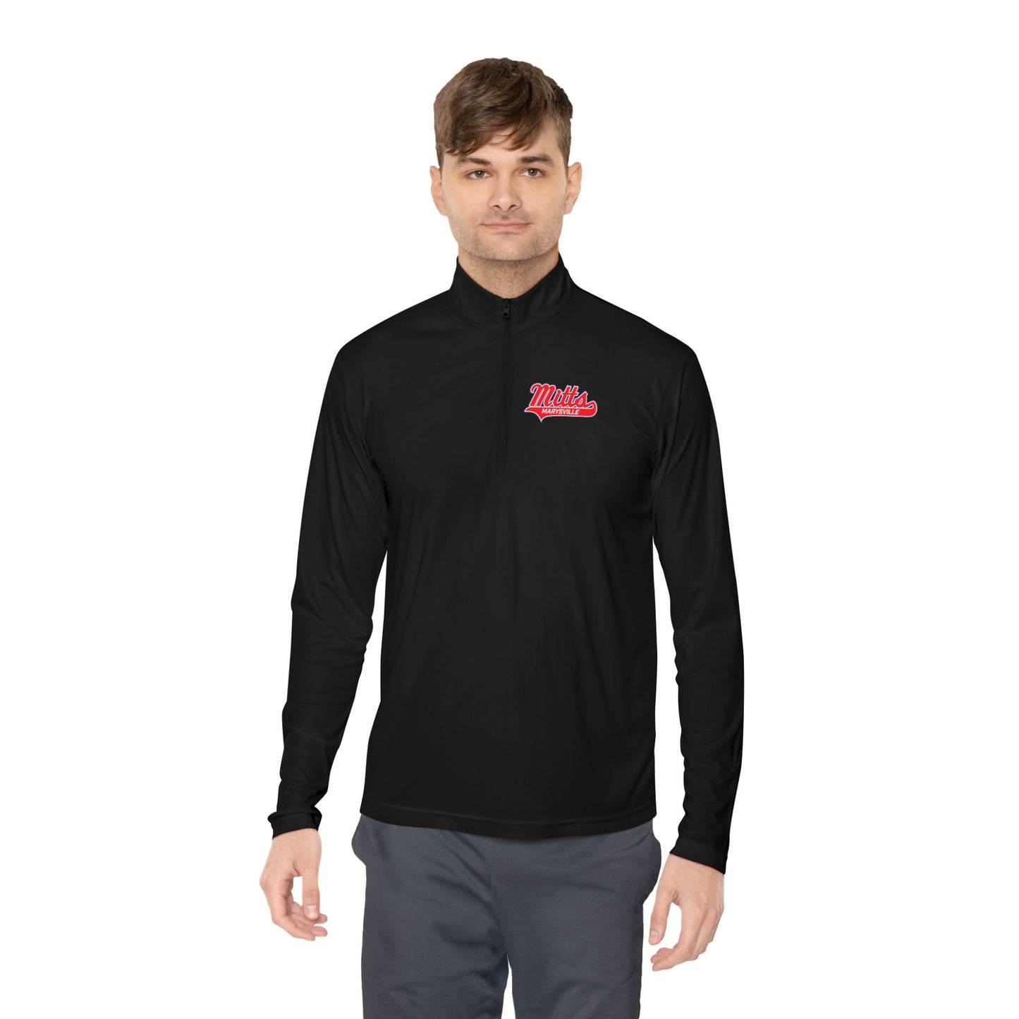 Baseball Quarter-Zip Pullover