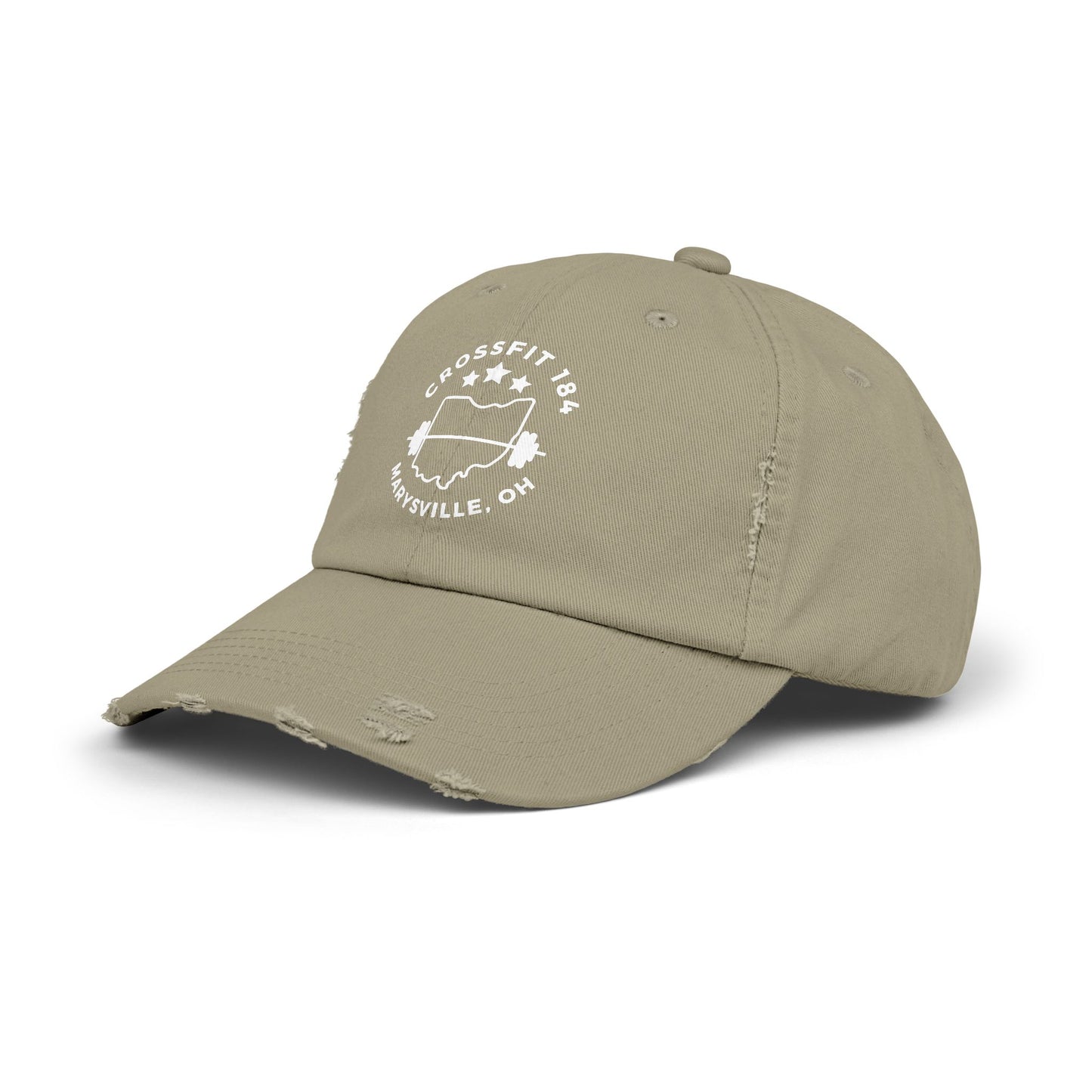 Distressed CrossFit 184 Hat