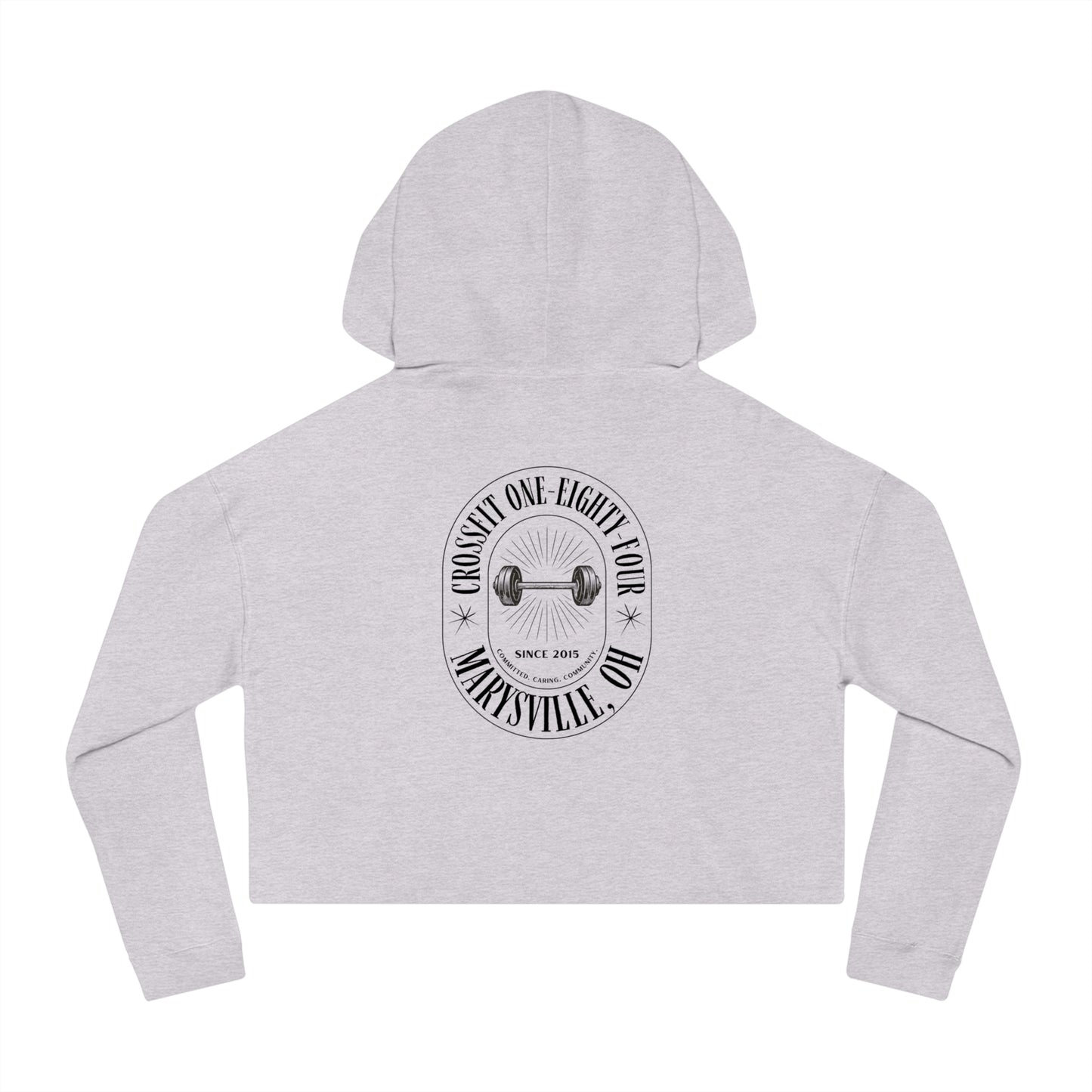 Since 2015 Cropped Hoodie