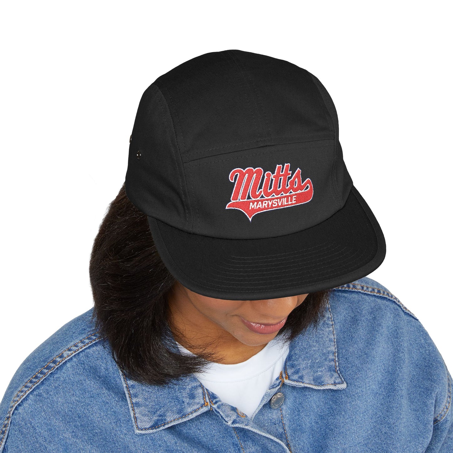 Baseball 5 Panel Cap (Embroidery)