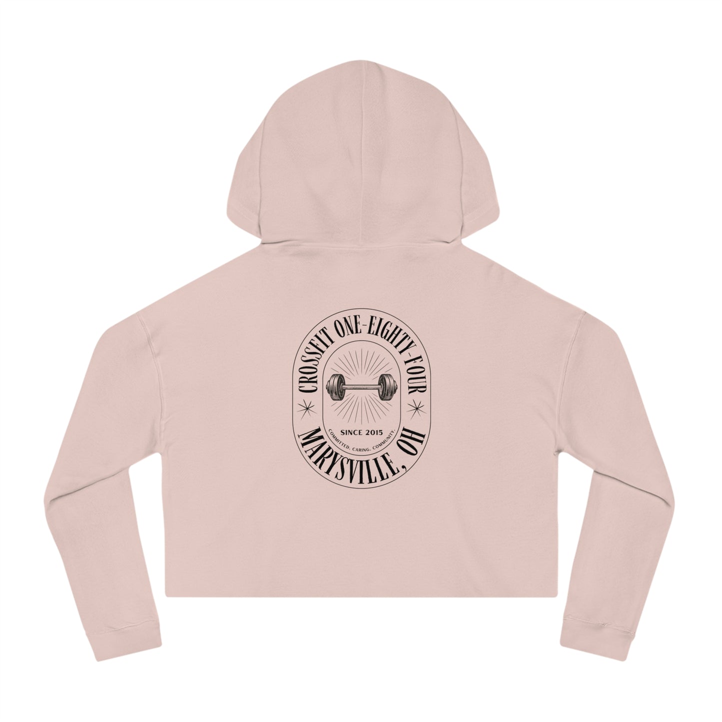 Since 2015 Cropped Hoodie