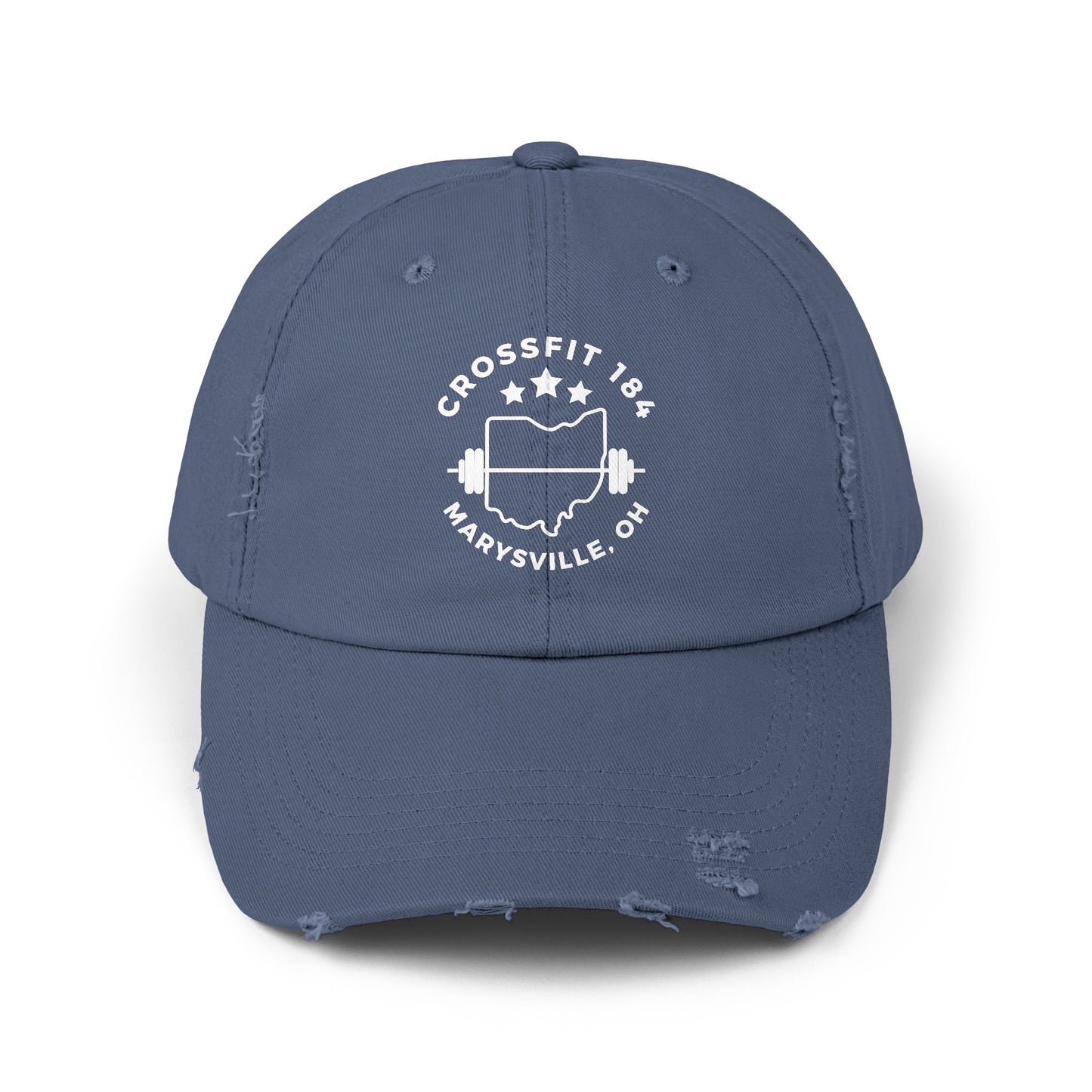 Distressed CrossFit 184 Hat