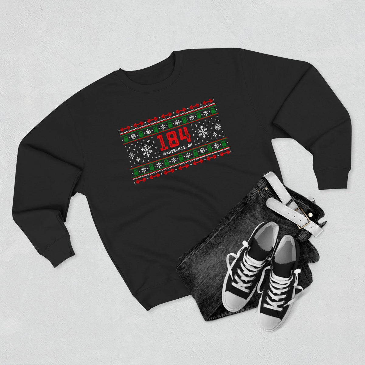 184 Christmas Crewneck Sweatshirt