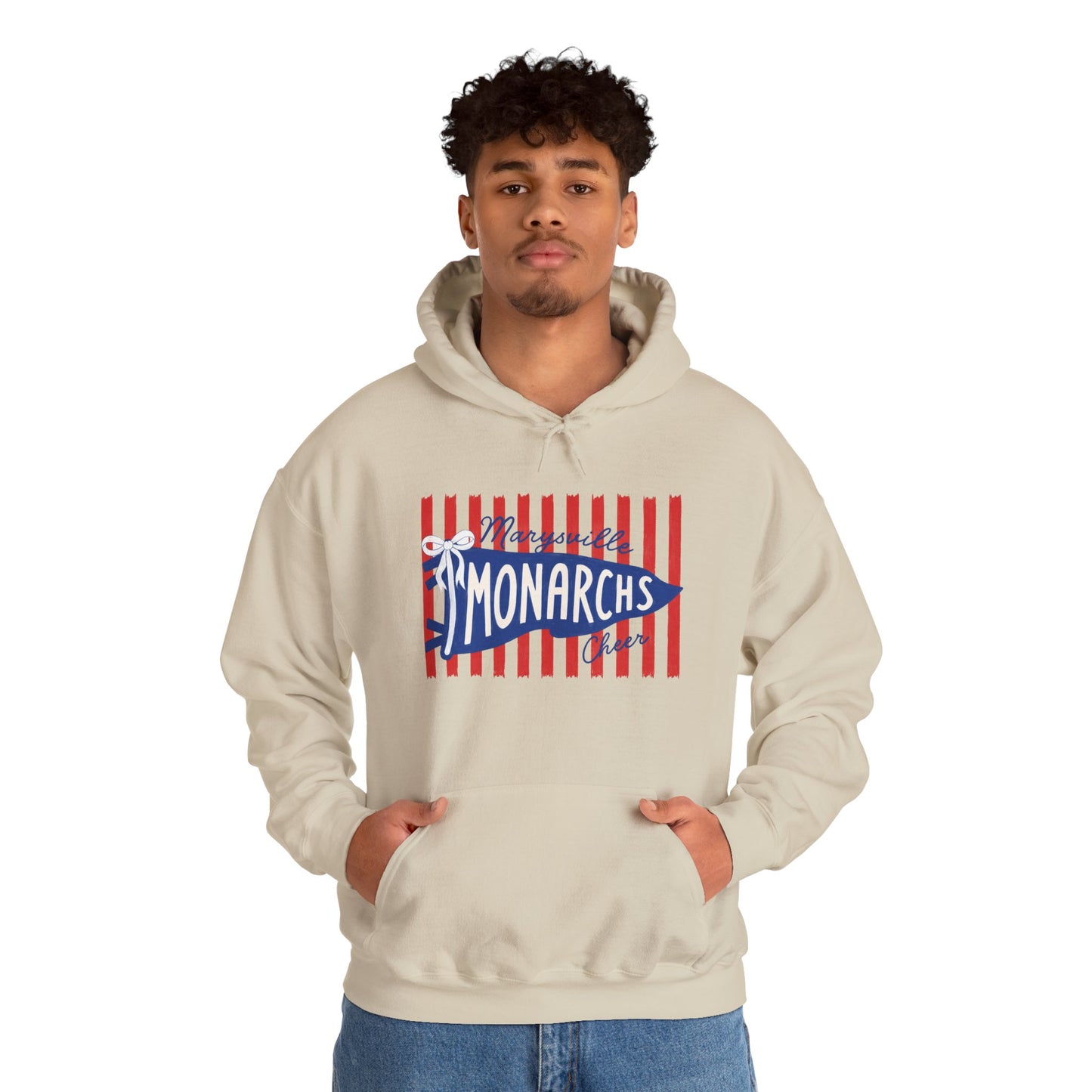 Monarch Flag Hooded Sweatshirt