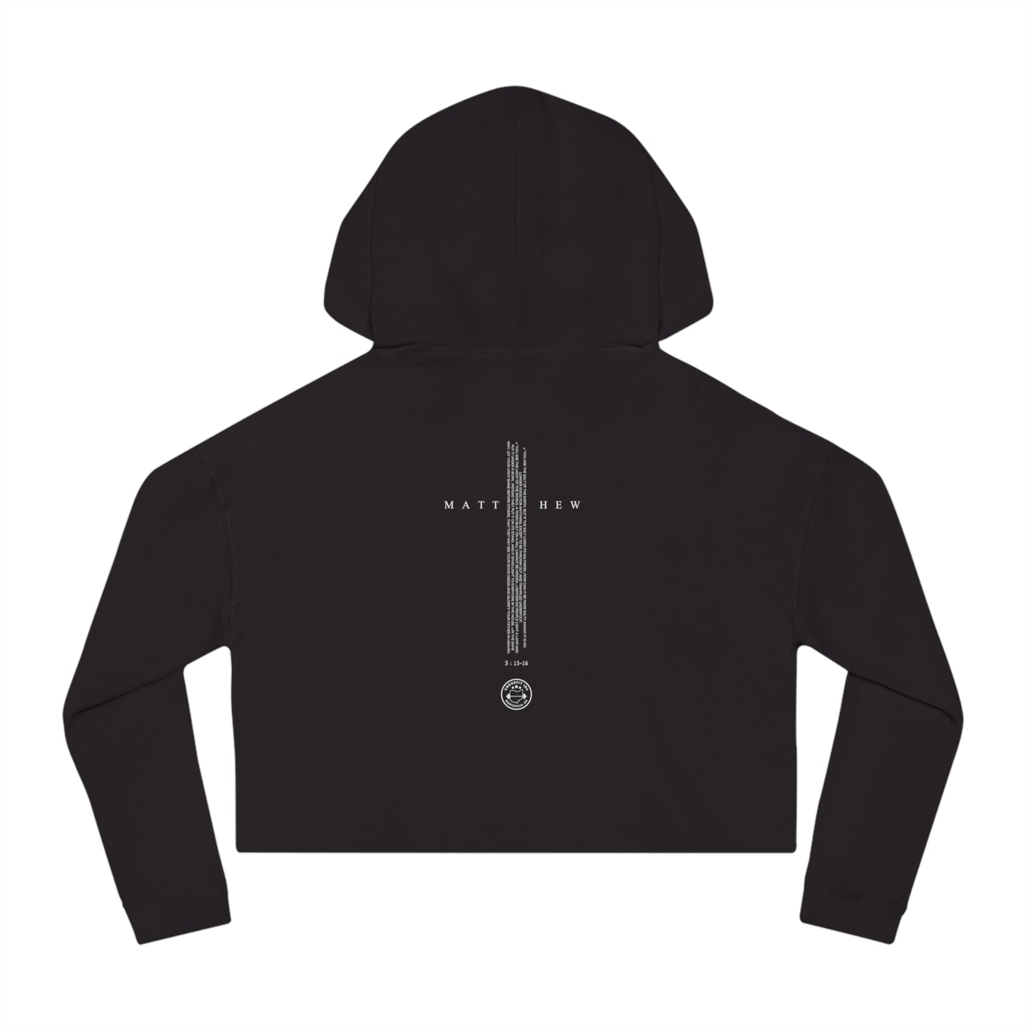 Salt & Light Cropped Hoodie