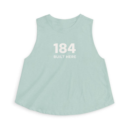 'Built Here' Crop Tank