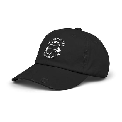 Distressed CrossFit 184 Hat