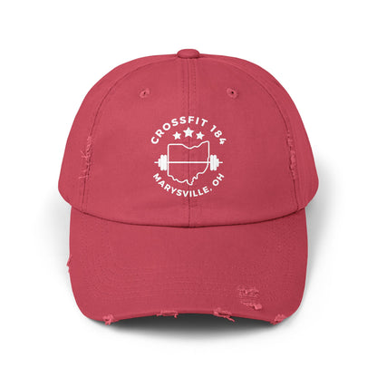 Distressed CrossFit 184 Hat