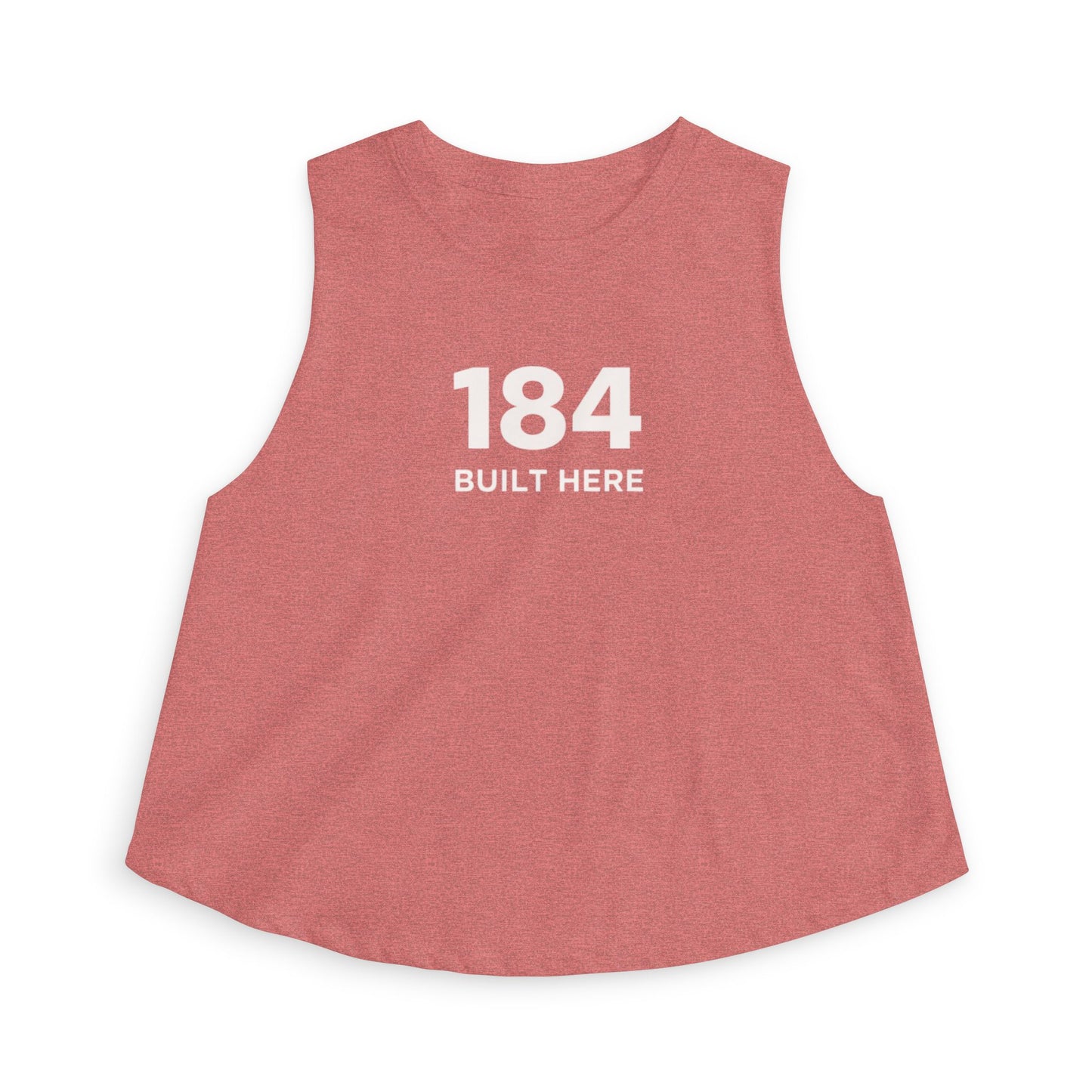 'Built Here' Crop Tank
