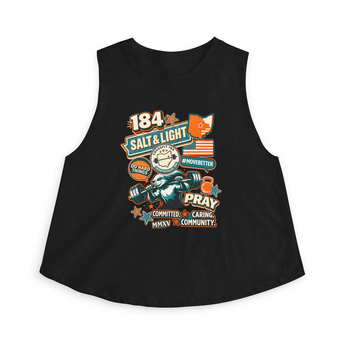 CF184 Sticker Crop Tank