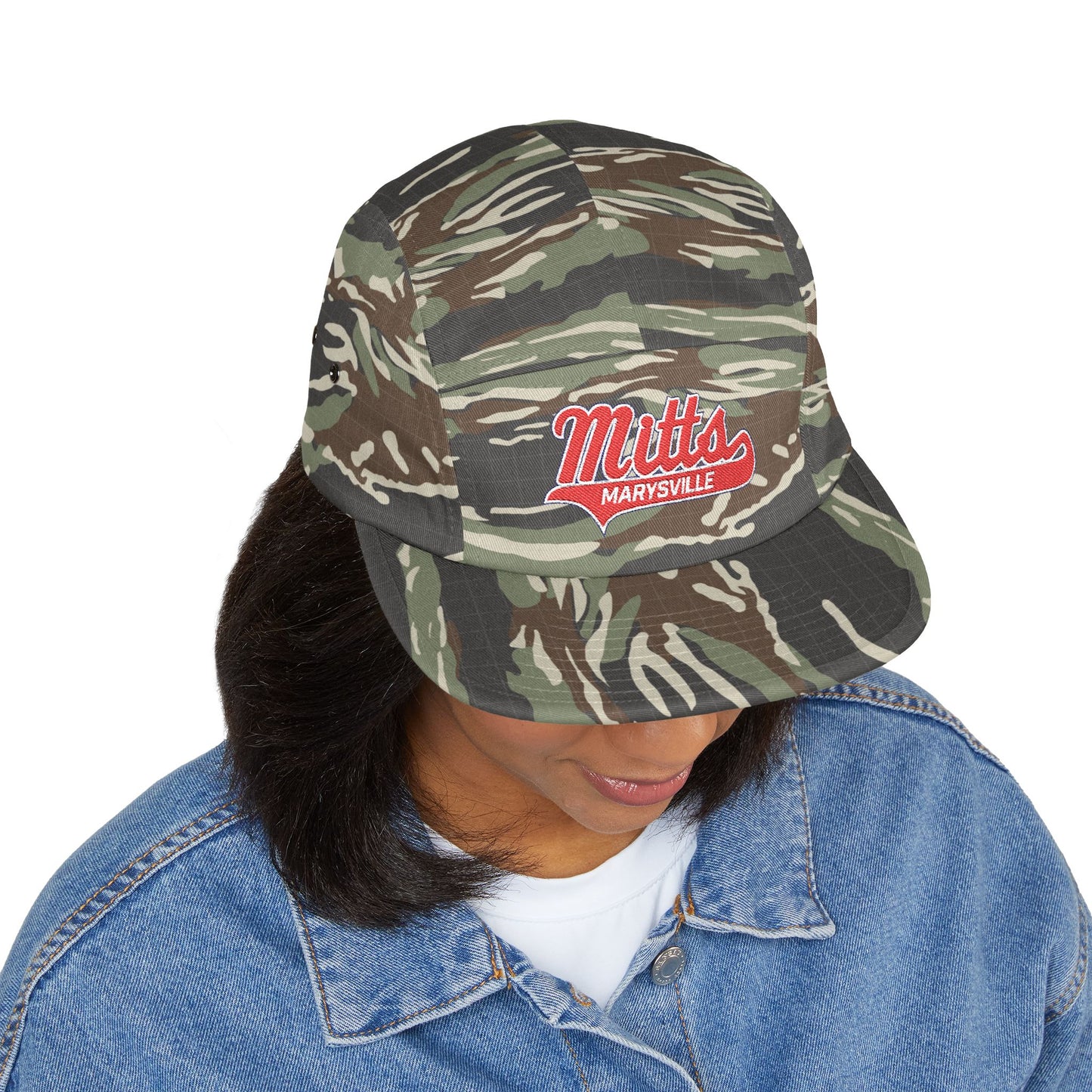 Baseball 5 Panel Cap (Embroidery)