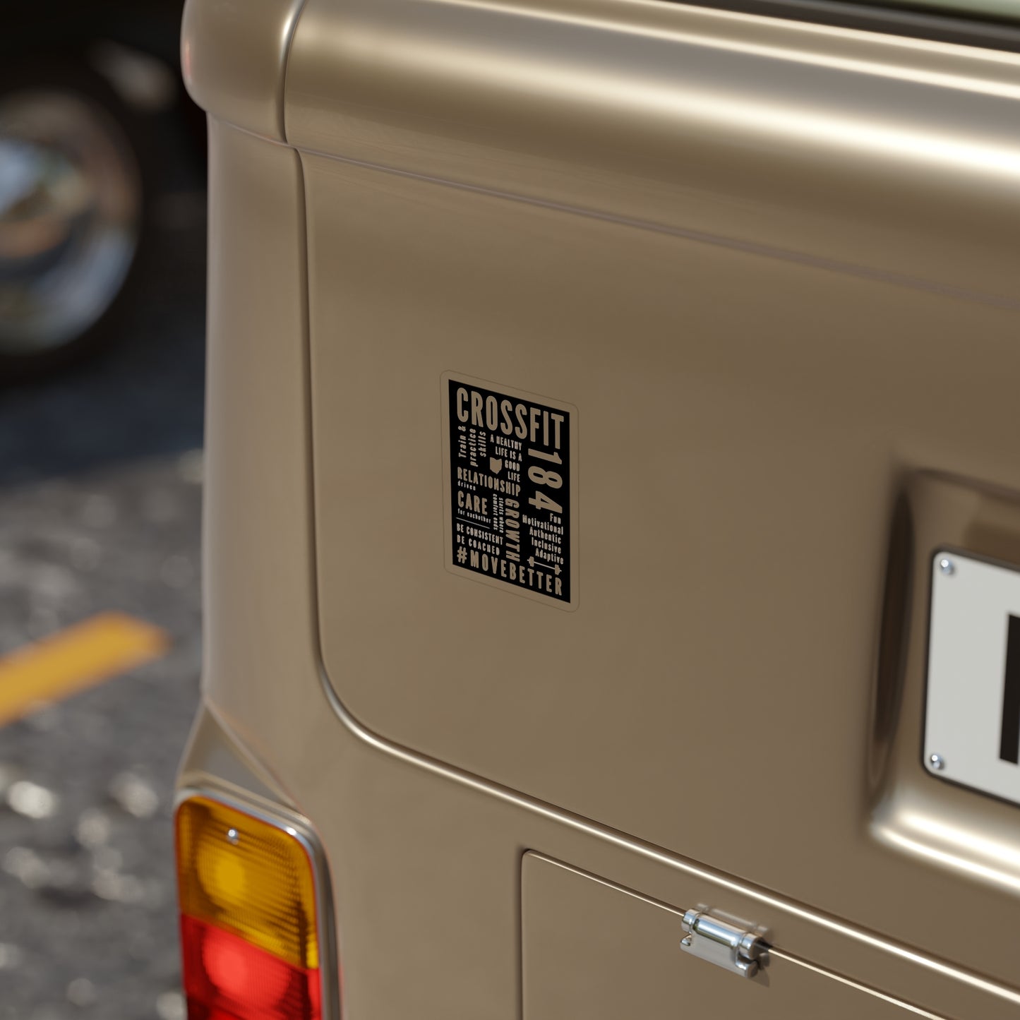 Values Outdoor Sticker