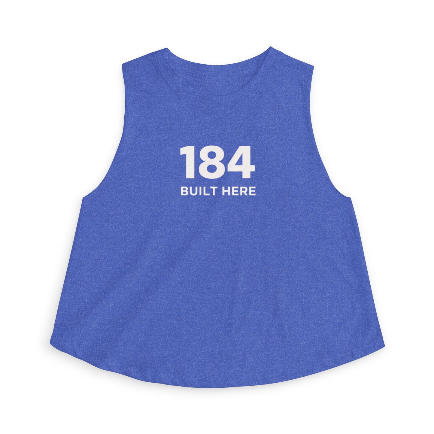 'Built Here' Crop Tank