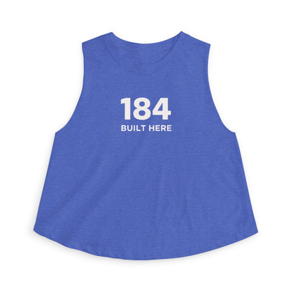 'Built Here' Crop Tank