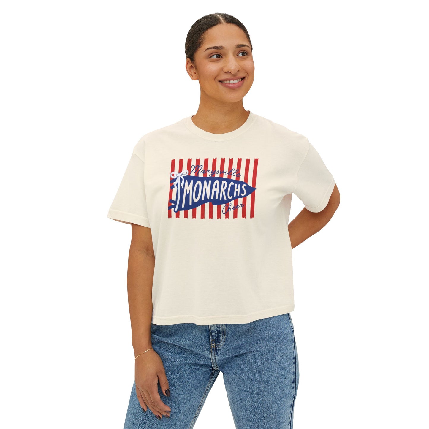 Monarch Flag Boxy Tee
