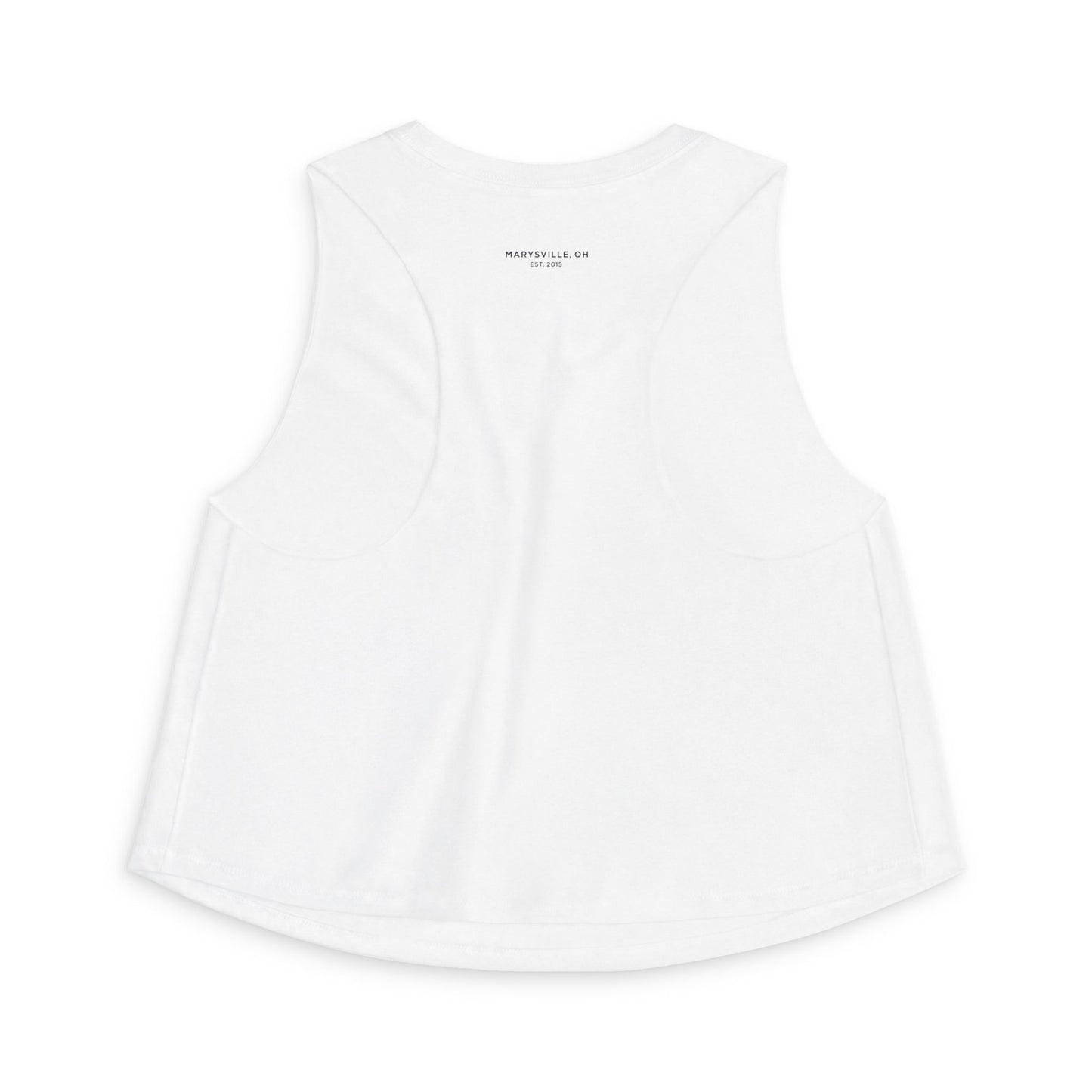 'Built Here' Crop Tank