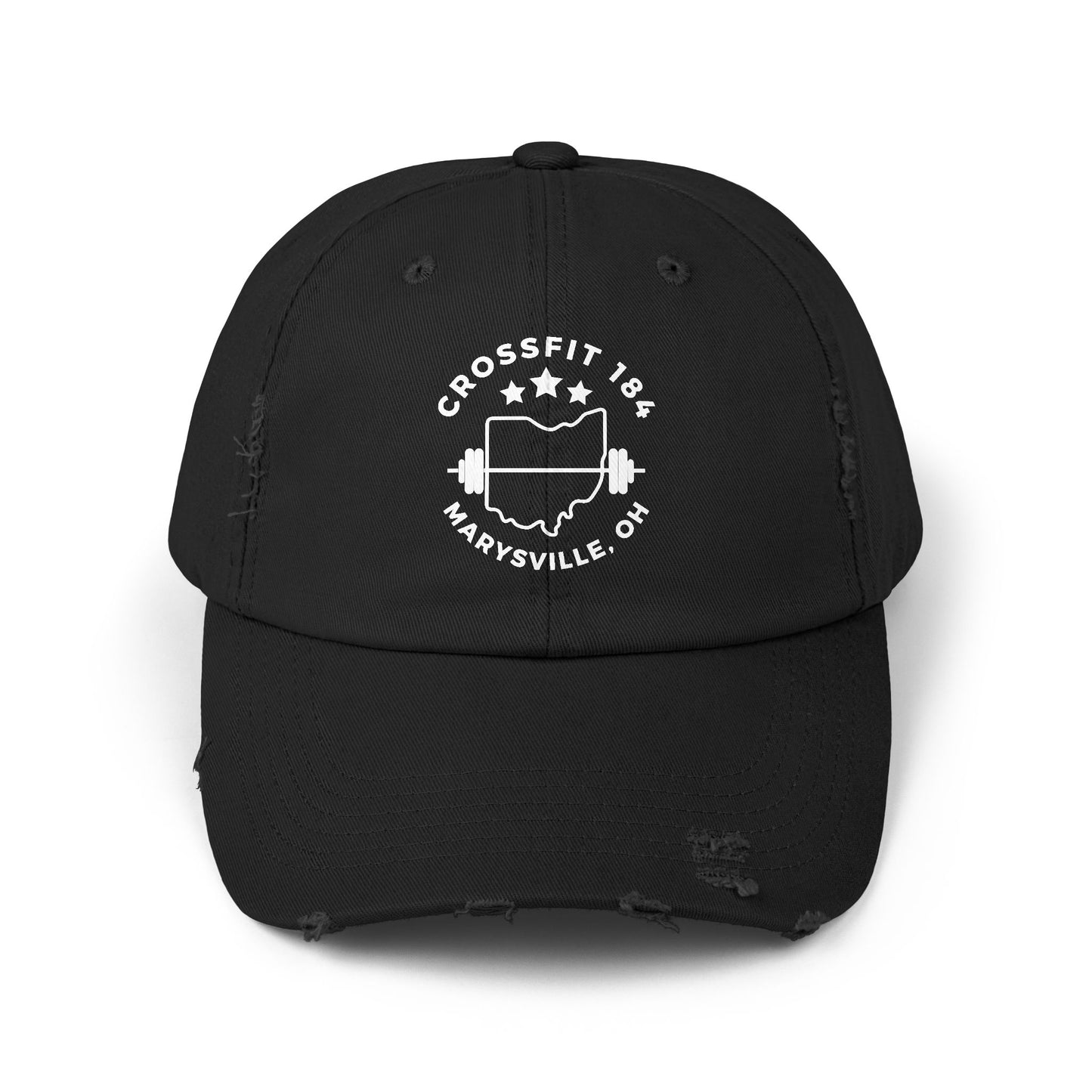 Distressed CrossFit 184 Hat