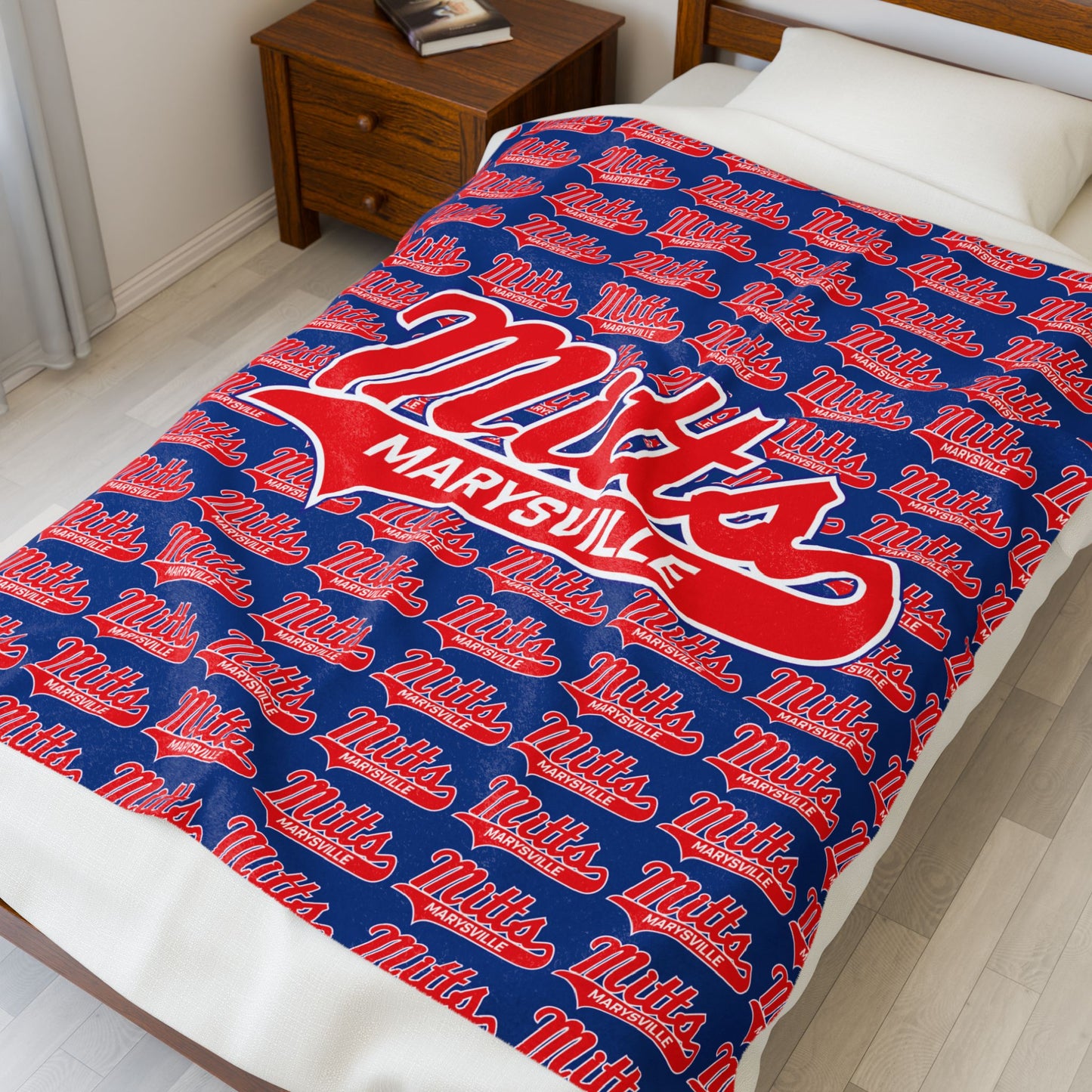 Baseball Plush Blanket