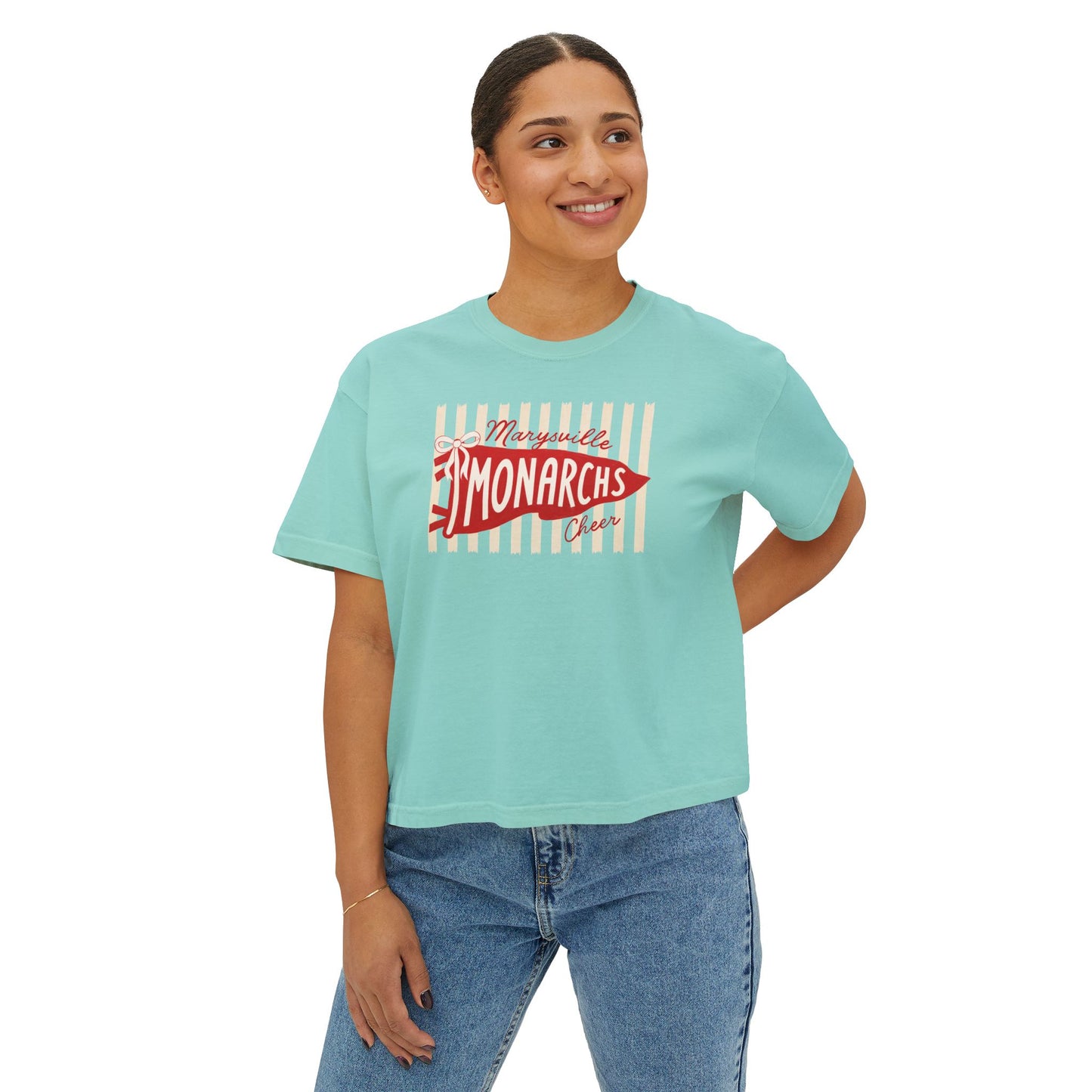 Monarch Flag Boxy Tee