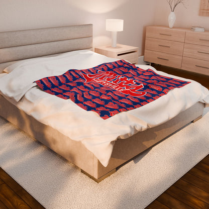Baseball Plush Blanket
