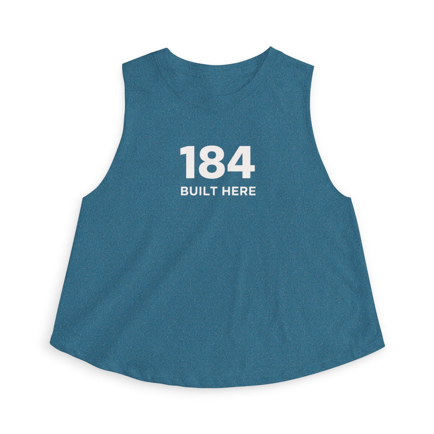 'Built Here' Crop Tank