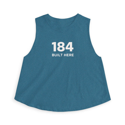 'Built Here' Crop Tank