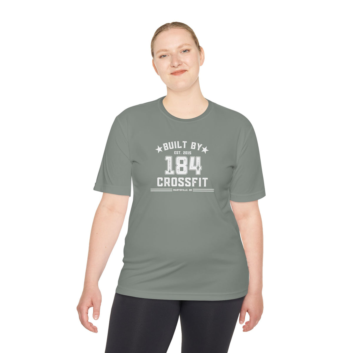 Built Here Moisture Wicking Tee