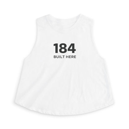 'Built Here' Crop Tank