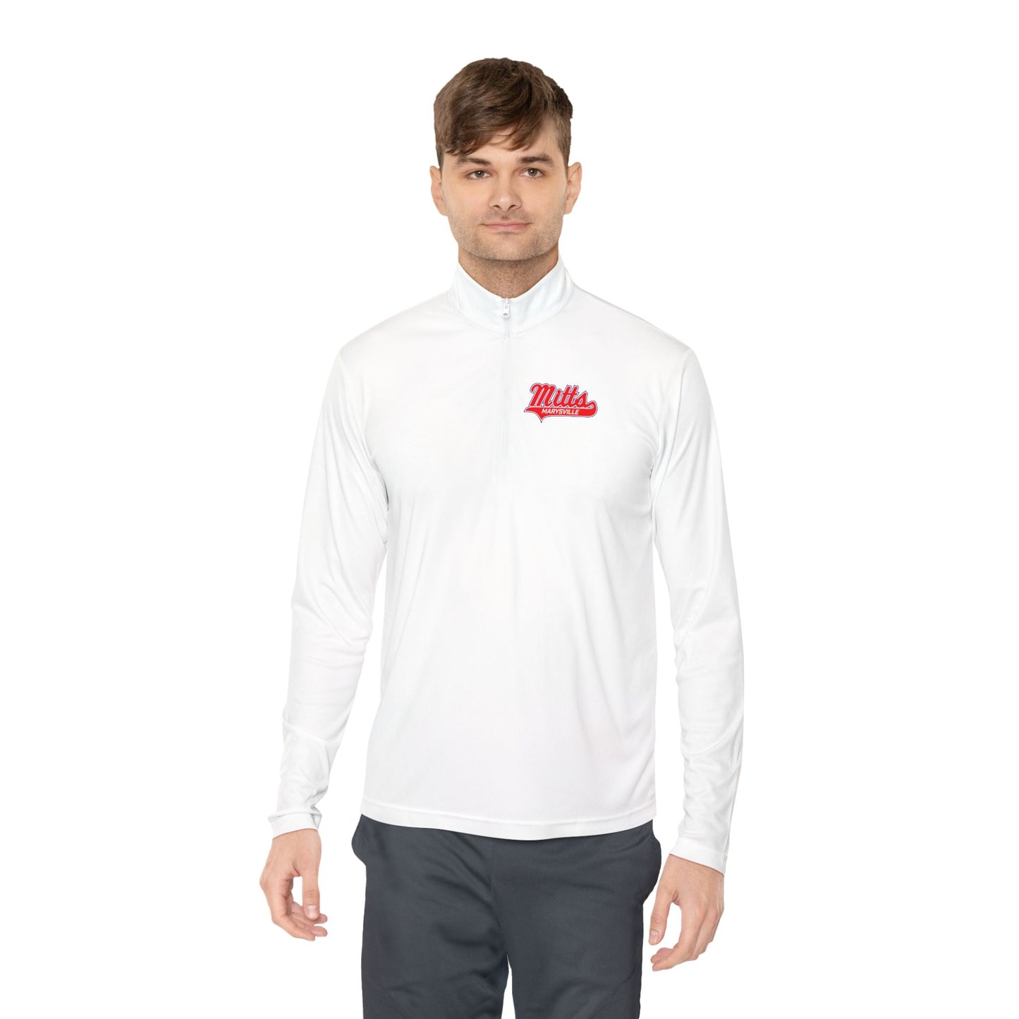 Baseball Quarter-Zip Pullover