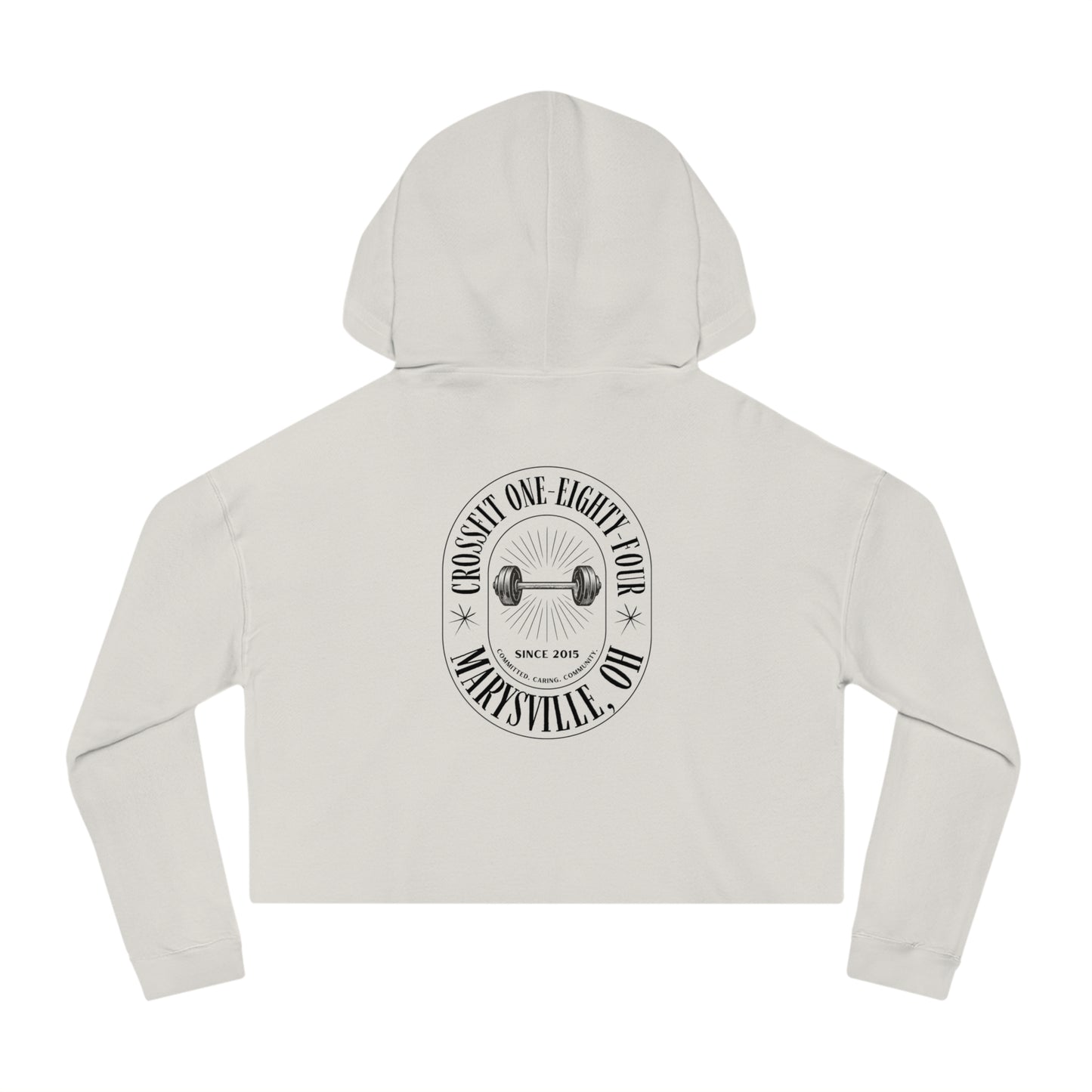 Since 2015 Cropped Hoodie