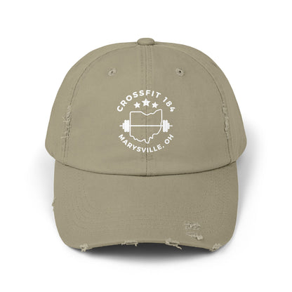 Distressed CrossFit 184 Hat