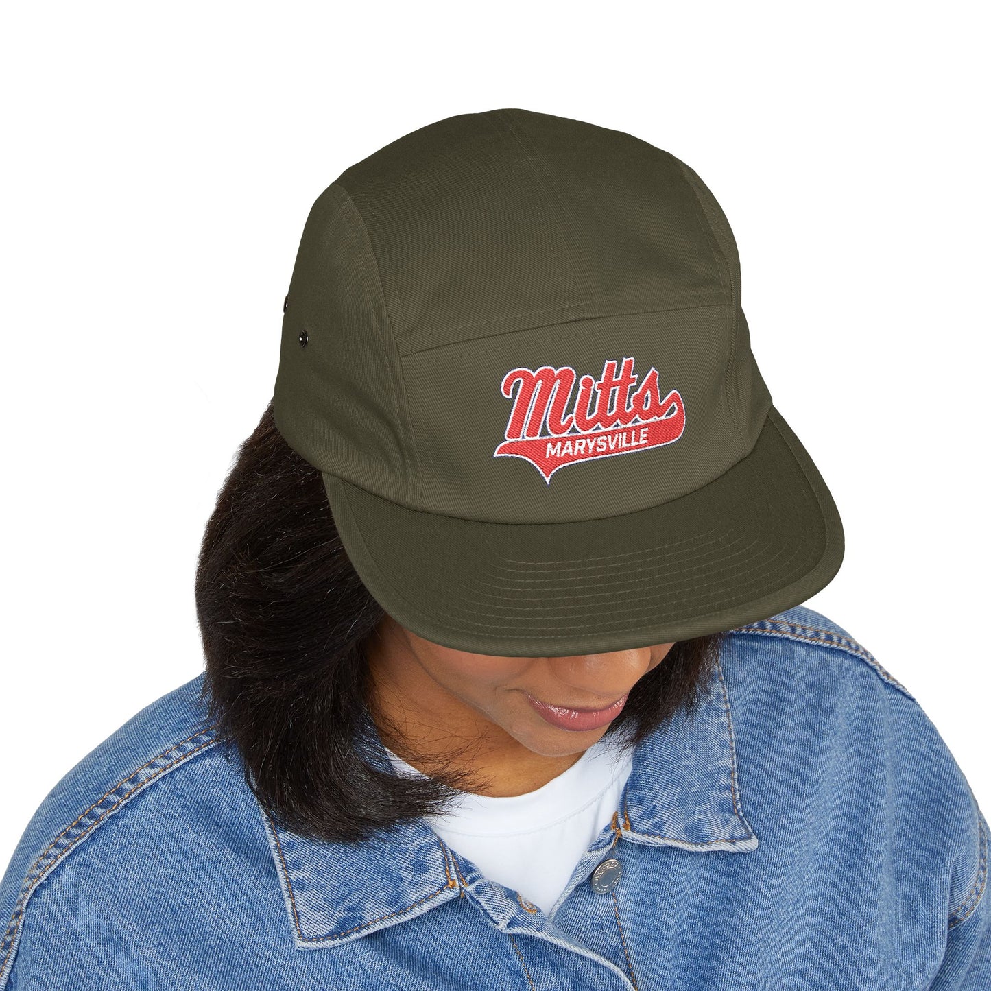 Baseball 5 Panel Cap (Embroidery)